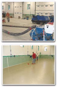 Full removal and resurfacing of a floor that a low bid competitor did 1 year prior